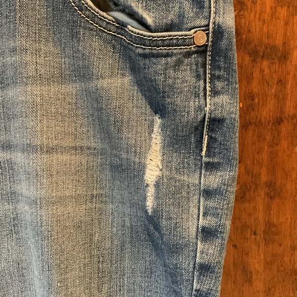 Lane Bryant women’s denim jeans Skinny GeniusFit jdistressed size 24 average - Picture 13 of 15